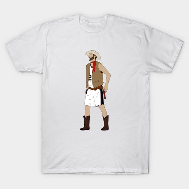 Cowboy Manu T-Shirt by rattraptees